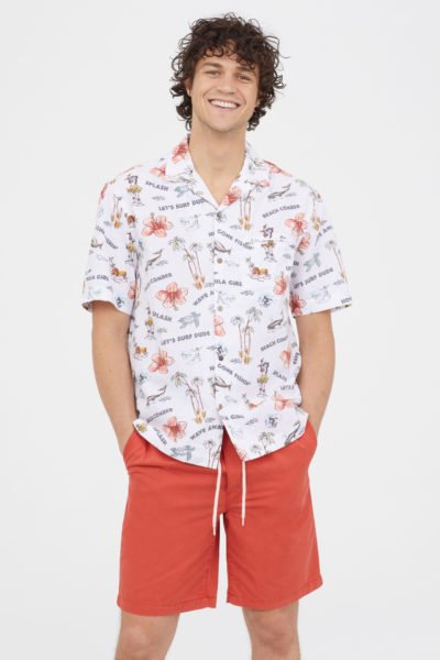 Camisa hawaiana de H&M