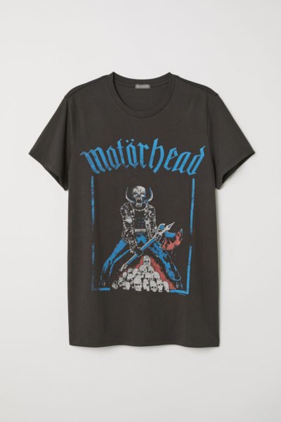 Camiseta de Motörhead de H&M